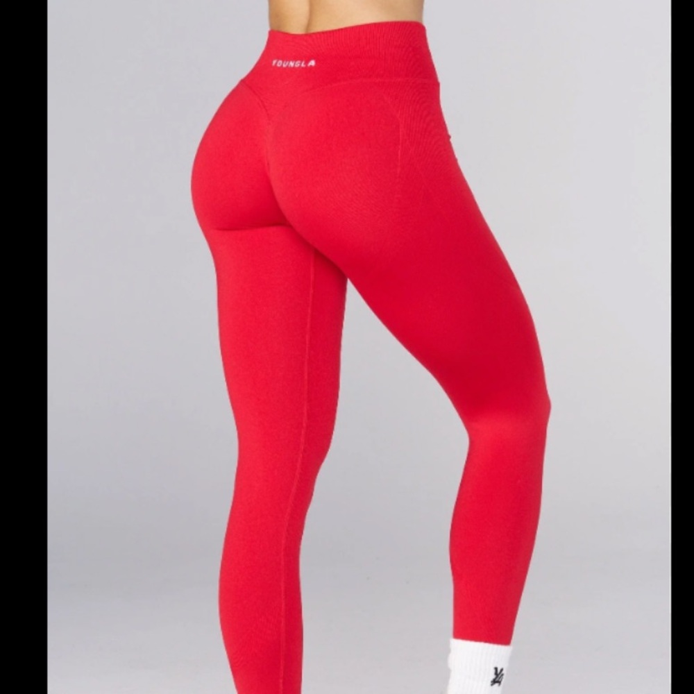 Youngla Red Leggings - image 2